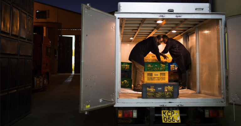 refrigerated truck